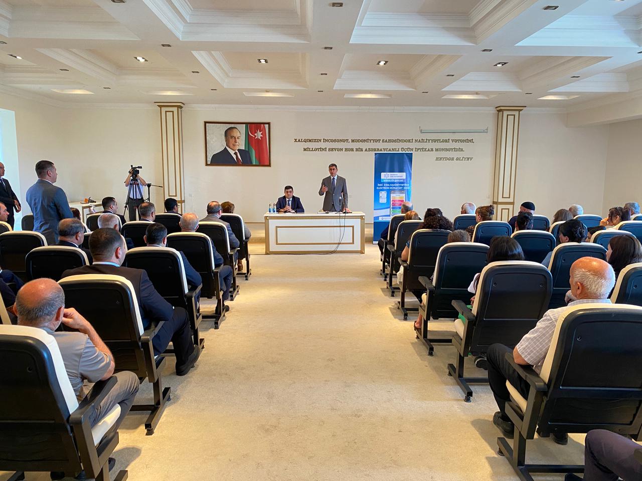 Türkan qəsəbəsində növbəti səyyar qəbul keçirilmişdir