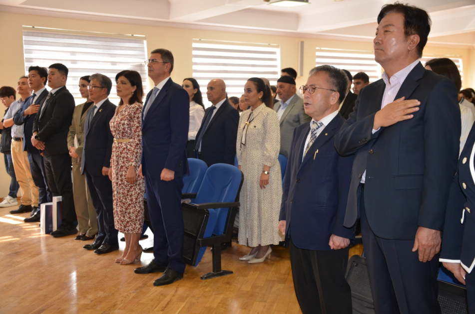 Xəzər rayonunda Azərbaycan-Koreya dostluğuna və əməkdaşlığına həsr olunan möhtəşəm tədbir keçirilib