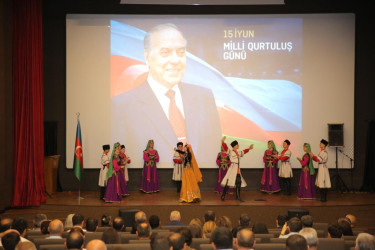 "15 iyun - Milli Qurtuluş Günü" münasibətilə tədbir keçirilmişdir