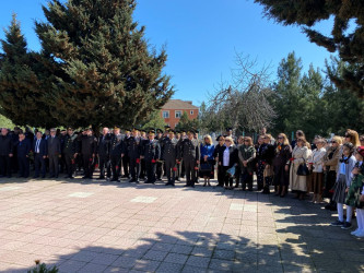 Xəzər rayonunda “31 Mart - Azərbaycanlıların Soyqırımı Günü”  qeyd edilmişdir