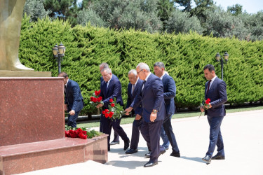 Yeni Azərbaycan Partiyası Xəzər rayon təşkilatının təsis edilməsinin 33-cü ildönümü münasibətilə tədbir keçirilib