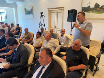 Türkan qəsəbəsində növbəti səyyar qəbul keçirilmişdir