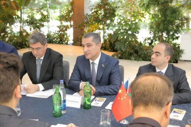 Çin Xalq Respublikasının Quancou şəhərinin nümayəndə heyətinin Xəzər rayonuna səfəri baş tutub