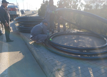 Xəzər rayonunda intensiv yağıntıların fəsadlarının aradan qaldırılması istiqamətində tədbirlər davam etdirilir