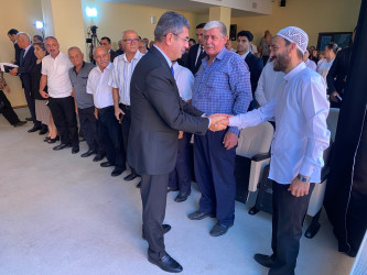 Şağan qəsəbəsində növbəti səyyar qəbul keçirilmişdir