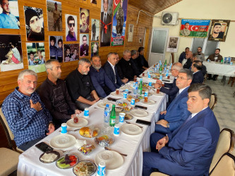 Vətən Müharibəsində şəhidlik zirvəsinə ucalan şəhidlərimizin anım mərasimi keçirilib