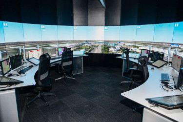 İlham Əliyev Milli Aviasiya Akademiyasında Beynəlxalq Təlim Mərkəzinin açılışında iştirak edib