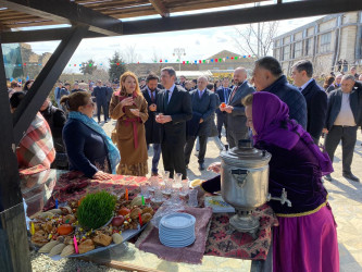 Xəzər rayonunda ümumrayon Novruz şənliyi keçirilib