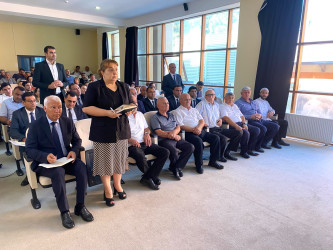 Şağan qəsəbəsində növbəti səyyar qəbul keçirilmişdir
