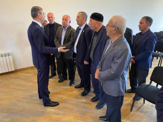 Qala qəsəbə sakinləri ilə növbəti səyyar görüş keçirilmişdir
