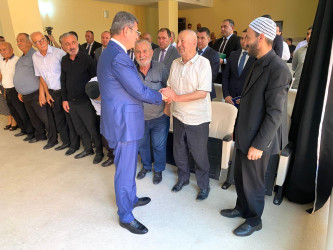 Şağan qəsəbəsində növbəti səyyar qəbul keçirilmişdir