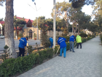 Xəzər rayonunda növbəti ümumrayon iməcliyi keçirilib