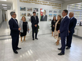 Rayonunun  Zirə qəsəbəsində Heydər Əliyev Fondunun təşəbbüsü ilə yeni təmir olunmuş 324 saylı tam orta məktəbin açılış mərasimi keçirilib`