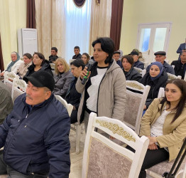 Binə qəsəbə sakinləri ilə növbəti səyyar görüş keçirilib