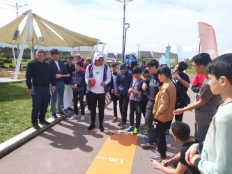 Azərbaycan Respublikası Gənclər və İdman Nazirliyi tərəfindən təşkil olunan “Sağlam həyat” festivalında Xəzər rayon sakinləri aktiv iştirak edib.