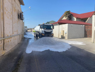 Xəzər rayonunda növbəti genişmiqyaslı təmizlik və abadlıq işləri həyata keçirilib