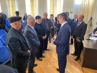 Türkan qəsəbə sakinləri ilə növbəti səyyar görüş keçirilmişdir