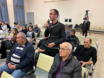 Xəzər RİH başçısının növbəti səyyar qəbulu Mərdəkan qəsəbəsində keçirilib