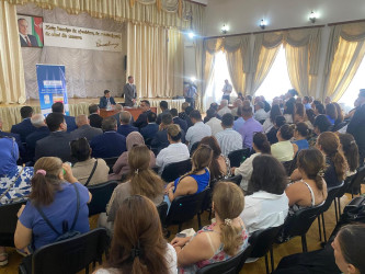 Mərdəkan qəsəbə sakinləri ilə növbəti səyyar görüş keçirilib