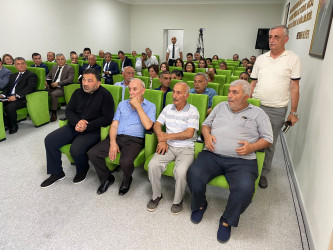 Zirə qəsəbə sakinləri ilə növbəti səyyar görüş keçirilmişdir