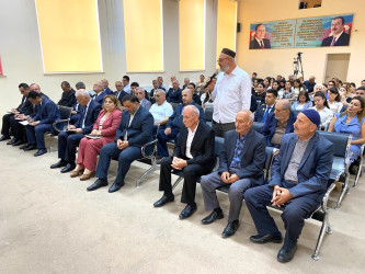 Zirə qəsəbəsində növbəti səyyar qəbul keçirilmişdir