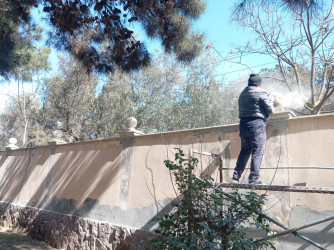 “Şəhərsalma və Memarlıq İli” çərçivəsində rayonun Binə qəsəbəsində yerləşən xatirə parkında əsaslı təmir və abadlıq işləri həyata keçirilib