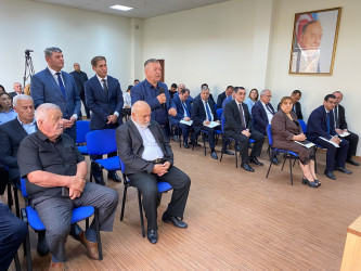 Buzovna qəsəbəsində növbəti səyyar qəbul keçirilmişdir