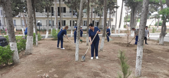 Rayonun bütün qəsəbələri üzrə növbəti  iməclik həyata  keçirilib