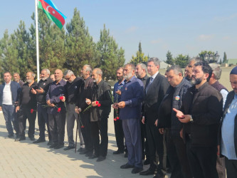Vətən Müharibəsində şəhidlik zirvəsinə ucalan şəhidlərimizin anım mərasimi keçirilib