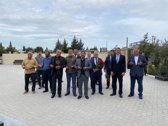 Xəzər rayonunda Şəhidlərin il dönümü qeyd olunub