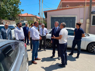 Bakı Abadlıq Xidməti tərəfindən Xəzər rayonunun Mərdəkan və Şüvəlan qəsəbələrində abadlıq-quruculuq işləri uğurla davam etdirilir