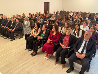 Xəzər rayonunda “5 oktyabr-Beynəlxalq Müəllimlər Günü”  qeyd olunub