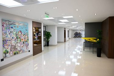 İlham Əliyev Milli Aviasiya Akademiyasında Beynəlxalq Təlim Mərkəzinin açılışında iştirak edib