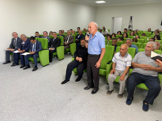 Zirə qəsəbə sakinləri ilə növbəti səyyar görüş keçirilmişdir