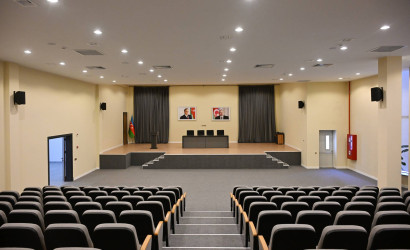 Azərbaycan Respublikasının Prezidenti İlham Əliyev Azərbaycan Yazıçılar Birliyinin Səməd Vurğun adına Yaradıcılıq Evinin açılışında iştirak edib