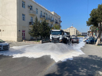Xəzər rayonunda növbəti genişmiqyaslı təmizlik və abadlıq işləri həyata keçirilib