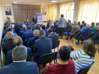 Buzovna qəsəbə sakinləri ilə növbəti səyyar görüş keçirilib