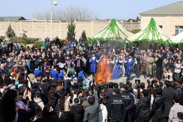 Xəzər rayonunda ümumrayon Novruz şənliyi keçirilib