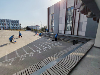 Xəzər rayonunda növbəti ümumrayon iməcliyi keçirilib