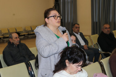 Xəzər RİH başçısının növbəti səyyar qəbulu Mərdəkan qəsəbəsində keçirilib