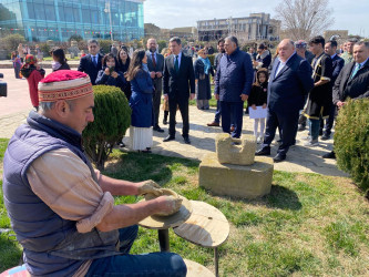 Xəzər rayonunda ümumrayon Novruz şənliyi keçirilib