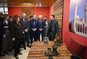 Milli Xalça Muzeyində “Səssiz dualar - Zirə Cümə məscidində qorunan mədəni irs” sərgisi açılıb