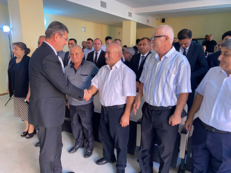 Şağan qəsəbəsində növbəti səyyar qəbul keçirilmişdir