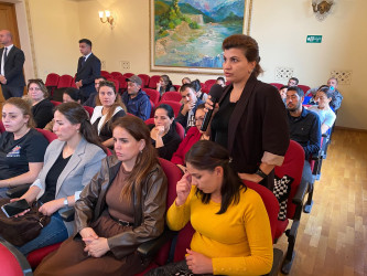 Mərdəkan qəsəbəsində növbəti səyyar qəbul keçirilmişdir