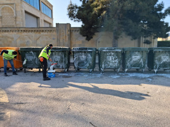 Xəzər rayonunda növbəti genişmiqyaslı təmizlik və abadlıq işləri həyata keçirilib