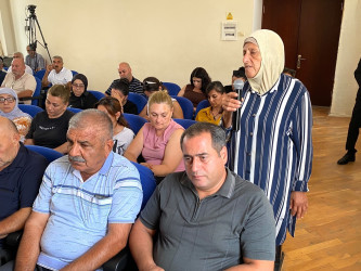 Türkan qəsəbəsində növbəti səyyar qəbul keçirilmişdir