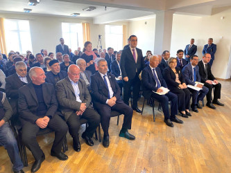 Qala qəsəbə sakinləri ilə növbəti səyyar görüş keçirilmişdir