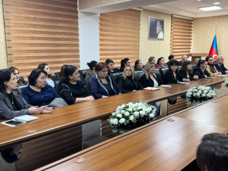 Rəqəmsal xidmətlərdən və “mygov” platformasından istifadənin təşviqi ilə bağlı maarifləndirmə tədbiri keçirilib