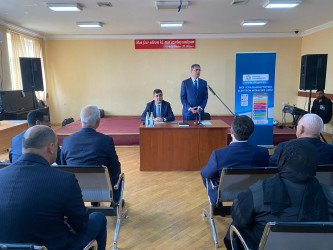 Binə qəsəbəsində yaşayan sakinlərlə növbəti səyyar qəbul keçirilib