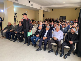 Şağan qəsəbəsində növbəti səyyar qəbul keçirilmişdir